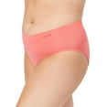 thumbnail image 4 of Kindly Yours Women's So Comfy Crossover Waist High Cut Panties, 2-Pack, Sizes XS-XXXL, 4 of 9