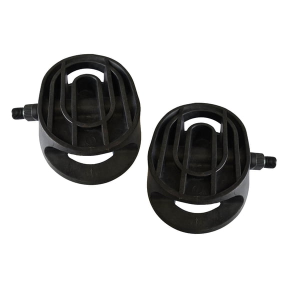 2 Pieces Exercise Bike Pedals Durable Multipurpose Exerciser Pedal Anti Slip