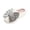 Gray_007, variant on Women’s Velvet Bow Fuzzy Slippers, Closed Toe Plush Lined Warm House Shoes Non-Slip Indoor Winter Slides Wine 8(EU-40)