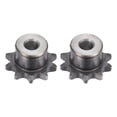 thumbnail image 1 of Unique Bargains Chain Roller Sprocket, 8mm Bore 3/8' Pitch 10 Tooth Single Strand Type B Chain Sprocket 2Pack, 1 of 6