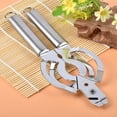 thumbnail image 2 of Lättanvänd och förvaringsvänlig locköppnare, premium 430 rostfritt stål manuell burköppnare, designad flasköppnare med hängöglor, 2 of 5