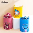 thumbnail image 2 of Cesta de ropa sucia de punto de Disney, estuches de cosméticos Winnie Bear Lotso, cestas de almacenamiento informales de dibujos animados, ropa, productos para el hogar, 2 of 5