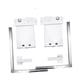 thumbnail image 3 of Kit de herrajes para cama de pared Fácil instalación Profesional Práctico Ahorro de espacio Hágalo usted mismo M, 3 of 9