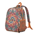 thumbnail image 3 of Energy Sacred Students Backpack - Yoga Mandala Design with Healing and Spirituality Pattern, Comfortable Dual Shoulder Support for School and Travel, 3 of 6