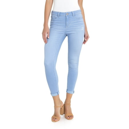 time and tru high rise ankle jegging