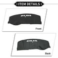 thumbnail image 5 of Unique Bargains Dash Cover Compatible for Buick LaCrosse 2005-2008, Non-Slip Polyester Silicone  Center Console Dashboard Cover Pad Carpet Gray, 5 of 6