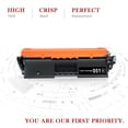 thumbnail image 4 of Toner Kingdom 4-Pack Compatible Toner Cartridge for Canon 051 ImageCLASS LBP162dw 1692dwkg LBP161dn 161ic Printer (Black), 4 of 7