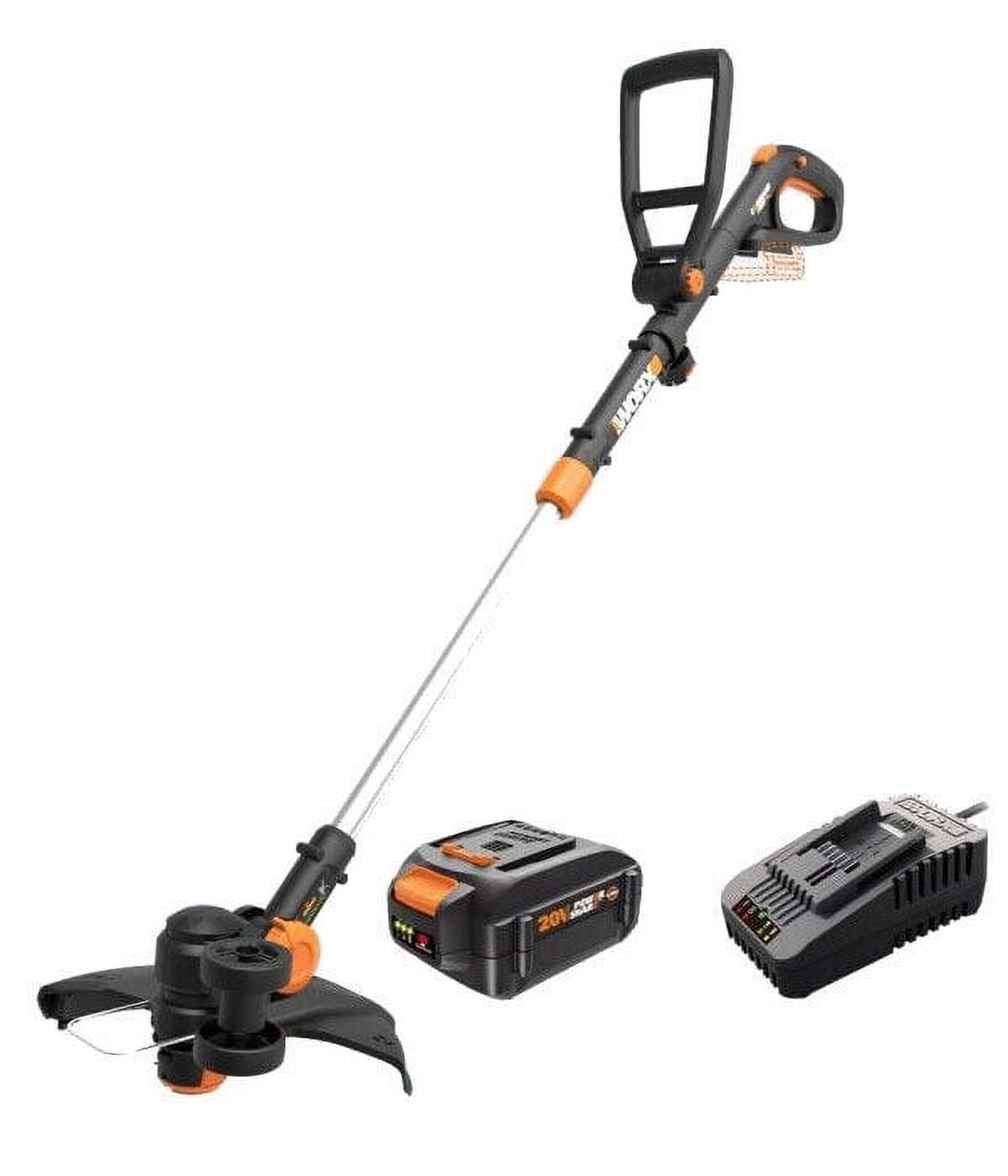 Worx Trimmer & Edger Combo with 20V 4.0Ah Battery and Charger