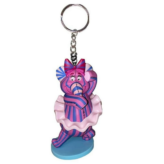 Heffalump Woozle PVC Key Ring Keychain Dangler 3” Figure Pooh Lumpy Charm