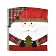 thumbnail image 1 of Yuarrent Funda trasera para silla de animales de dibujos animados con temática de Navidad, fundas decorativas para asientos de hogar, Kits de decoración para fiestas, 1 of 6