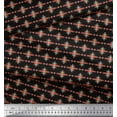 thumbnail image 3 of Soimoi Poly Georgette Fabric Geometric Small Fabric Prints by Yard 52 Inch Wide, 3 of 3
