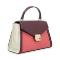 thumbnail image 4 of Michael Kors Women's Whitney Medium Flap Top Handle Satchel Handbag (Light Sherbet Multi), 4 of 5
