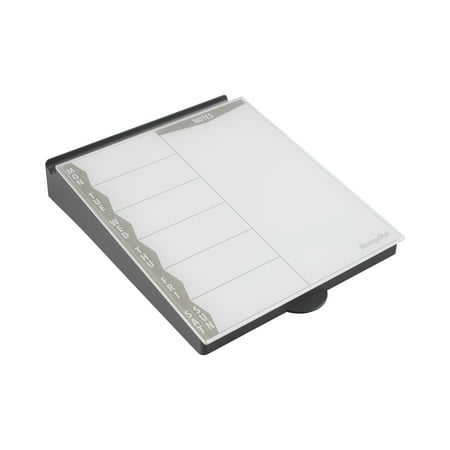 ECR4Kids MessageStor Dry-Erase Glass Board Memo Station  Grey price history on PriceWatchPro