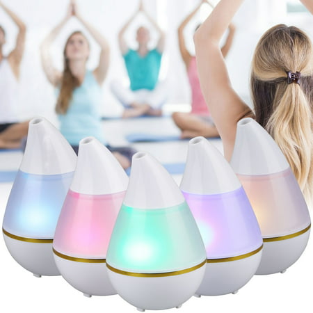 EEEKit Aromatherapy Essential Oil Diffuser Portable Ultrasonic Diffusers Cool Mist Humidifier with 7 Colors LED Lights for Home Office (Best Aromatherapy Diffuser For Office)