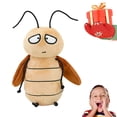 thumbnail image 1 of 7.87 Inch Cockroach Plush Toy Funny Animal Stuffed Toy Kids' Plush Toy，Fun Birthday Home Decor, 1 of 1