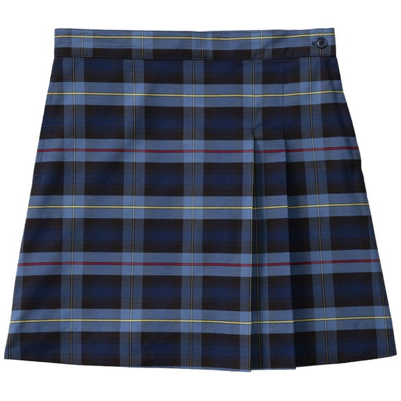 Classroom School Uniforms Big Kid Plus Plaid Double Pleated Scooter 5PC5353A, 18h, Blue