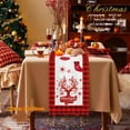 thumbnail image 3 of Christmas Tablecloth, Cotton and Linen Printed Table Flag, 4 Sizes Suitable for Christmas and Holiday Party Decoration in Places Such As Dining Tables, Coffee Tables, Tv Cabinets, Piano Stands, Etc, 3 of 8