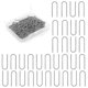 thumbnail image 1 of Best 100pcs Nichrome Wire High Temp Fusing Wire For Diy Kiln High Fire Fusing Wire U Hooks, 1 of 4