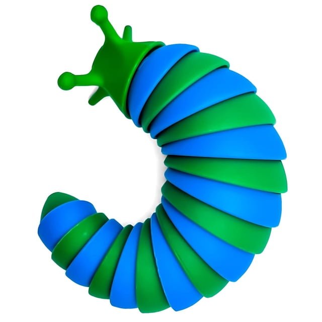 Juguete Sensorial Toy Jam Verde Azul Babositas para Estrés y Ansiedad