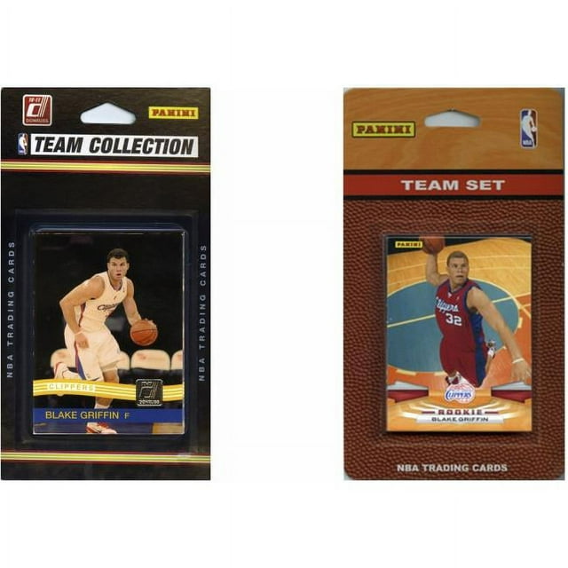 C & I Collectables CLIPPERS2TS NBA Los Angeles Clippers 2 Different Licensed Trading Card Team Sets