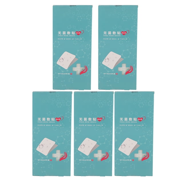 Oubit Shower Patch,5Pcs Wound Dressing Patch Waterproof Wound Patch Wound Patch Streamlined Design