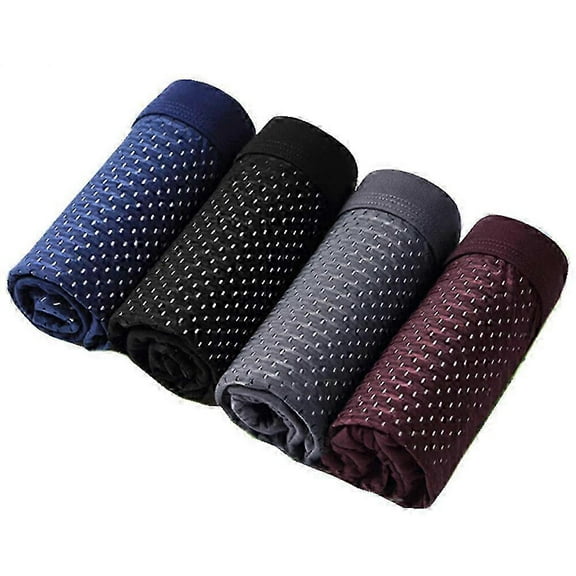 4-pack bamboo fiber men's boxer briefs - all day comfort underwear - jc