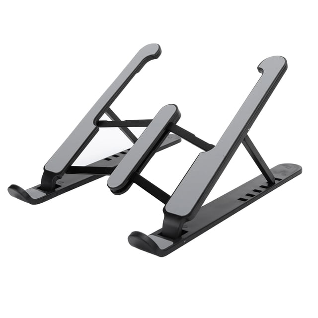 Soporte portátil para computadora portátil, plegable, antideslizante, soporte de refrigeración para computadora portátil, altura ajustable