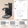 thumbnail image 4 of Acrylic Lightsaber Wall Mount Stand, Vertical Displaying Holder Rack With Screw Mounting Kit, Personalized For Home  Decoration, 4 of 8
