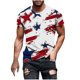 thumbnail image 1 of Camisetas de Manga Larga de los Hombres de Algodón Impresión Fallow Cuello Redondo Camiseta de Manga Corta, Unisex Casual Moda Superior, Mano Lavado Primavera Verano, 1 of 5