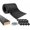 Black, variant on PE Waterproof Bunk Wrap Kit 16/24ft Roll 1.5 x 4/6in, Boat Trailer Bunk Carpet with Screw & Strap, Bunk Wrap for Boat Trailers Replacement Synthetic Bunk Cover for Loading & Unloading Boats