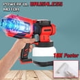 thumbnail image 4 of Pulverizador de pintura TAIRDA HVLP automático con motor sin escobillas de 18 V, 4 of 9