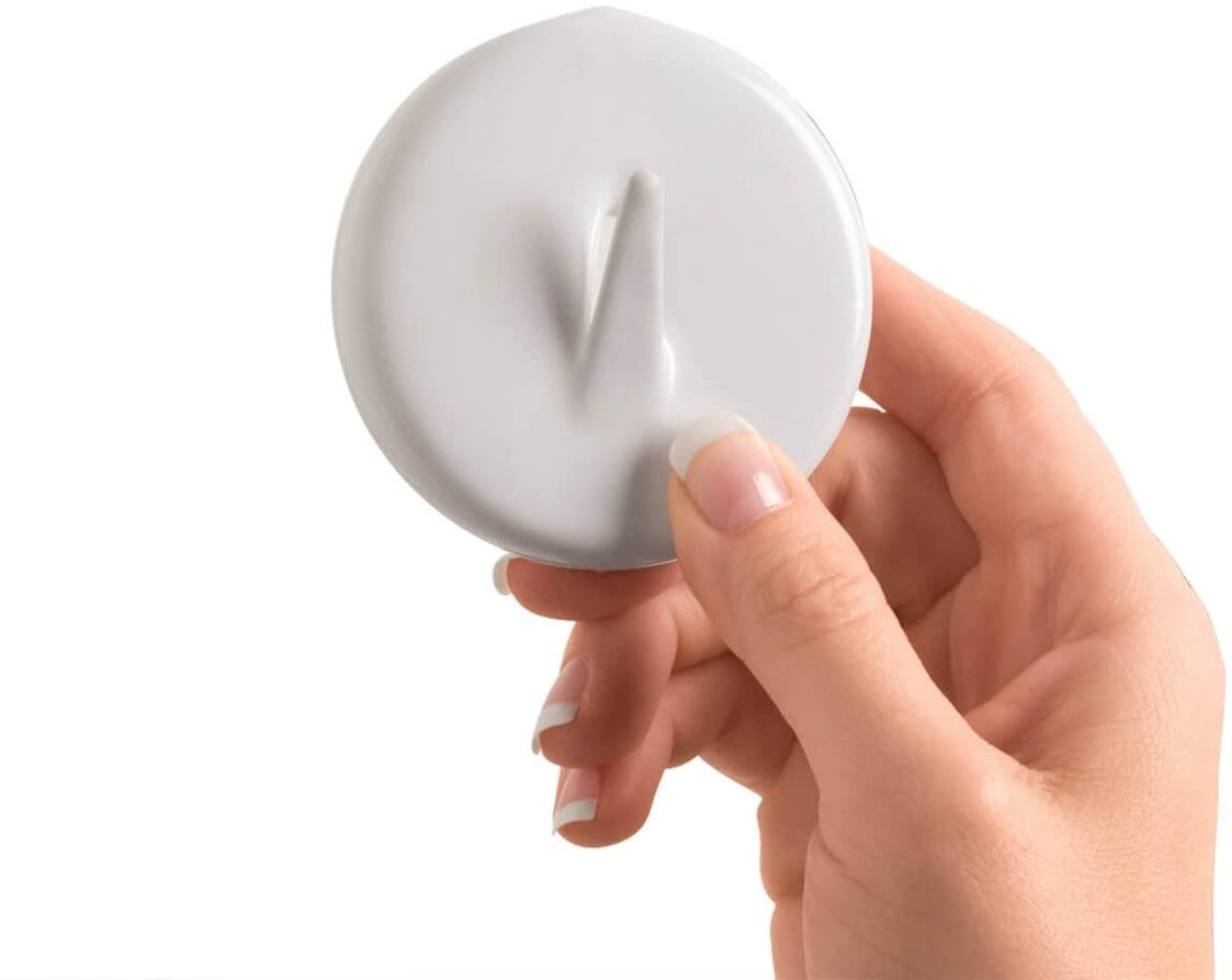 FPC Magnetic Wreath Hanger – 2.5 Inch, Holds Up To 8 Lbs, No Nails Or Screws, White - View #9