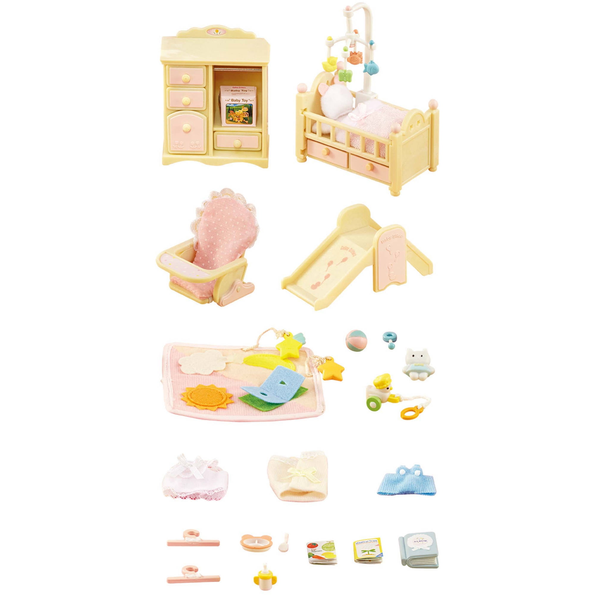 calico critters baby's nursery set