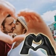 thumbnail image 6 of Heart Hands Sculpture Decor Resin Modern Boho Style, 1pc - For Bedroom/Living Room/Bookshelf/Table - Valentine's Day/Christmas/Birthday Gift (Mom/Dad/Partner) - Home Accessory, 6 of 6