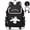 Color2, variant on Student Cinnamo_roll Backpack with USB Charging Port Waterproof Canvas Bookbag Lightweight Travel Knapsack for Teen