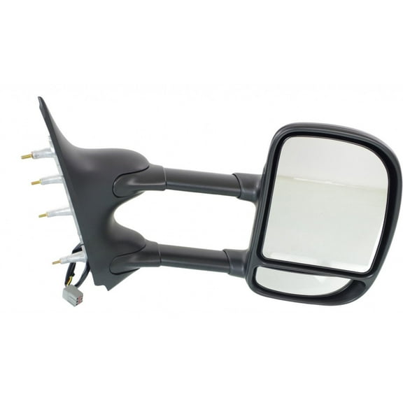 For Ford E-150/E-250 Door Mirror 2009 Passenger Side | Power | Non-Heated | Telescoping | Replacement For FO1321329 | 9C2Z 17682 CA