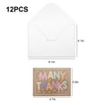 thumbnail image 2 of 12pcs Bulk Thank You Cards And Envelopes, Wedding Thank You Cards With Envelopes, Teacher Thank You Card, 2 of 7