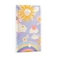 thumbnail image 2 of Yayeee Blank Wall Plate Cover 1-Gang 4.5"x2.7" Home Unused Decorative Outlet, Purple Clouds, 2 of 7