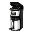 thumbnail image 6 of BLACK+DECKER CM2035B-1 12-Cup Thermal Coffee Maker with Stainless Steel Carafe and Digital Controls, Black, 6 of 10