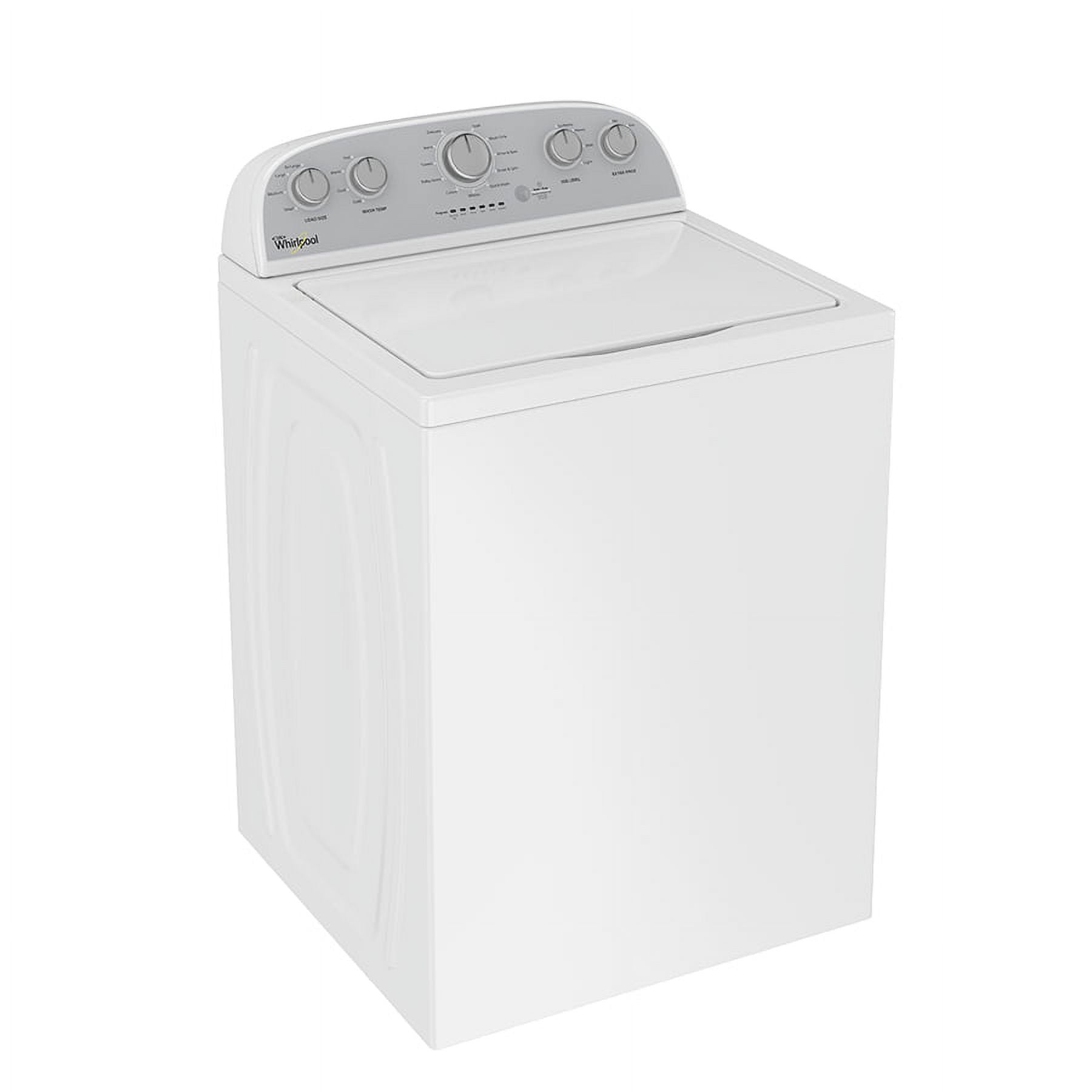 Whirlpool® Brand New 1CWTW4845EW T Washer with 3.5 cu. ft. and 11 Washing Cycles.  Depth: 26” - Height: 42” - Width: 27”