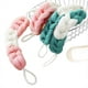 thumbnail image 1 of Paquete de 4 esponjas elásticas largas para la espalda con cuerda para frotar la espalda, esponja de malla para ducha y baño, exfoliante corporal, esponja trenzada elástica para hombres y, 1 of 8
