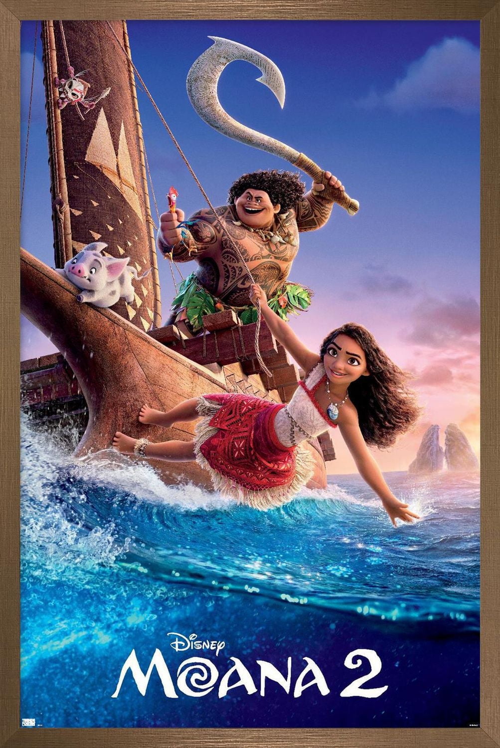 Disney Moana 2 - One Sheet Wall Poster