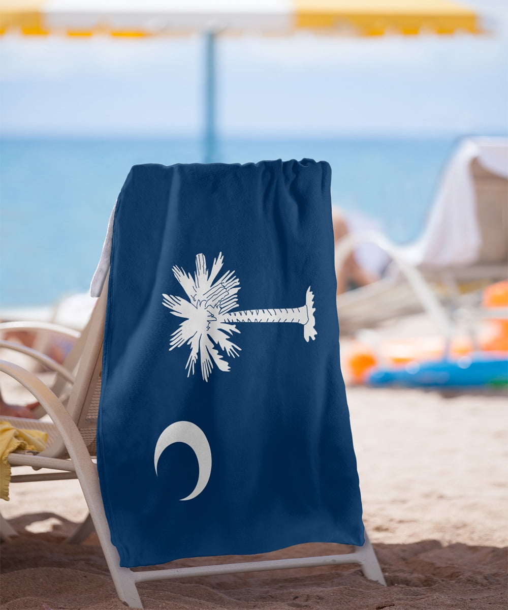 South Carolina Flag Officially Licensed Beach Towel 30' X 60'