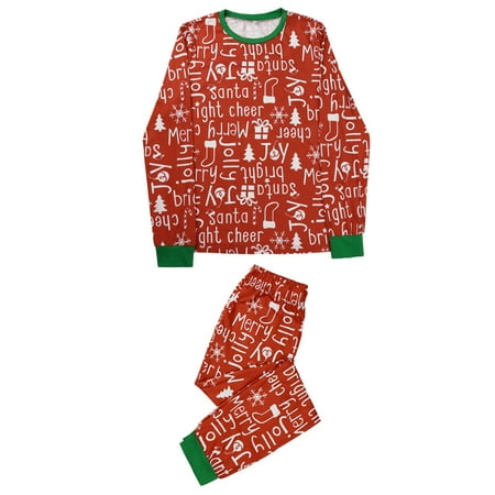 

LEVEFORD Family Matching Christmas Pajamas Sets Xmas Nightwear Sleepwear