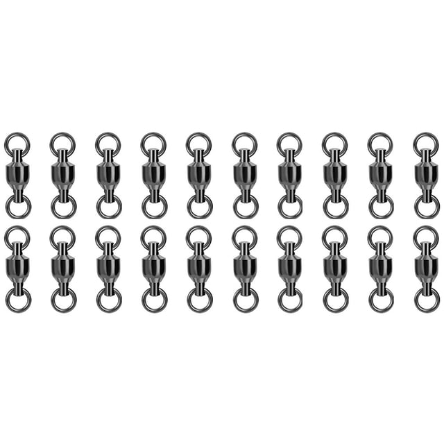 Bgsha 20x Rotules de Roulement à Billes pour la Pêche en Mer 0/1/2/3/4/5/6/7/8/9