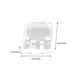 thumbnail image 3 of Seitruly Caja de almacenamiento de tarjetas de memoria para cámara de 10 piezas con tapa, organizador de estuche transparente portátil, Electrónica miscelánea, 3 of 6