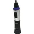 thumbnail image 1 of Panasonic Cortapelos de Nariz y Orejas ER-GN30-K, Recortador de Pelo para Hombres en Seco/Húmedo con Sistema de Limpieza Vortex, Funciona con Baterías, 1 of 1