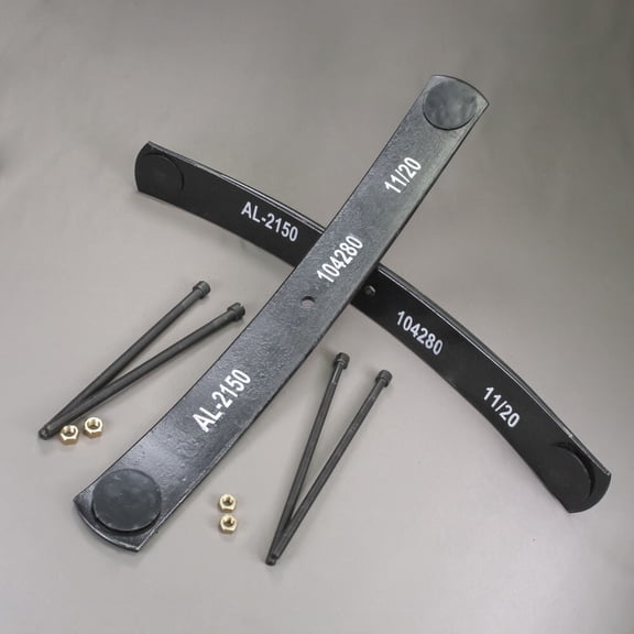 ADD A LEAF HELPER SPRING LIFT KIT - SHORT - FITS MOST SMALL/MID TRUCK- 1.5" REAR