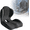 Black, variant on 2-in-1 Seat Cushion and Backrest, Ergonomic Seat Cushion ,Memory Foam Lumbar Support ,L-Shaped Office Chair Cushion & Car Seat Cushion, One-Piece Coccyx Pad for Tailbone Pain Relief