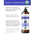 thumbnail image 2 of Velona Black Cumin Seed Oil USDA Certified Organic - 8 Fl Oz | 100% Pure and Natural Carrier Oil | Unrefined, Cold Pressed | Hair, Body and Skin Care | Use Today - Enjoy Results, 2 of 6